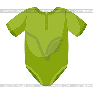 Stylized baby cloth. Image for design or decoration - vector clipart