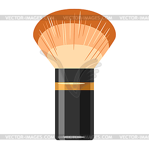 Brush. Make up item. Beauty and fashion image - vector image