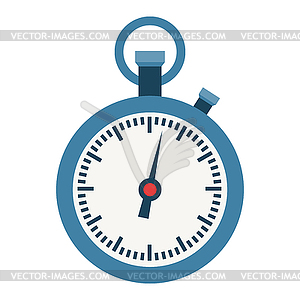 Icon of stopwatch. Sport equipment . For training - vector image