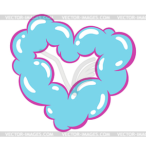 Abstract heart. Valentine Day symbol - vector clipart