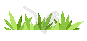 Green grass . Natural plant for design - vector clipart