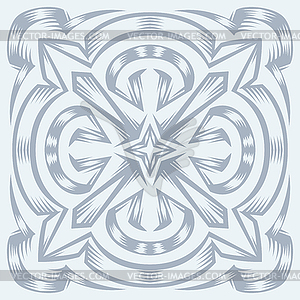 Ceramic tile pattern. Wall or floor texture. - vector clipart