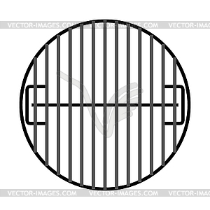 Steak and barbecue grill grate . Image for - vector clip art