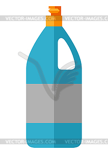 Detergent. Housekeeping cleaning item. Image for - vector image