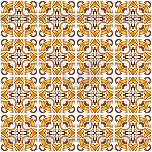 Ceramic tile seamless pattern. Wall or floor - vector clipart / vector image