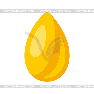 Seed or grain for sowing. Agricultural planting  - vector clip art