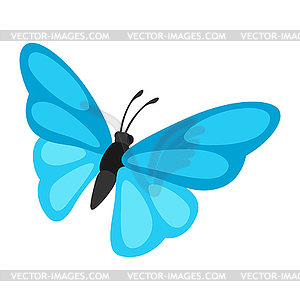 Decorative butterfly. Color abstract insect - vector clipart