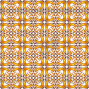 Ceramic tile seamless pattern. Wall or floor - vector clip art