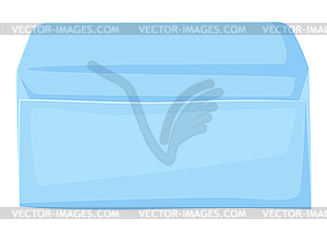 Envelope. Office supply, accessory for school and - vector image