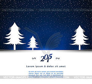 Xmas tree - vector image