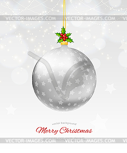 Christmas balls - vector image