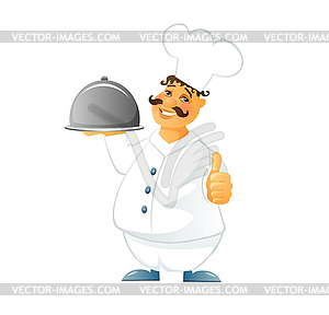 Chef cook man - vector image