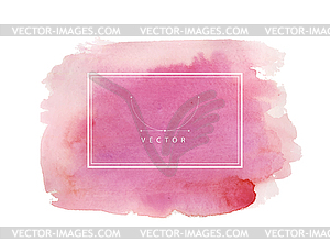 Hand painted watercolor texture - vector image