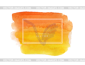 Hand painted watercolor texture - vector EPS clipart