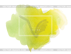 Hand painted watercolor texture - vector clipart