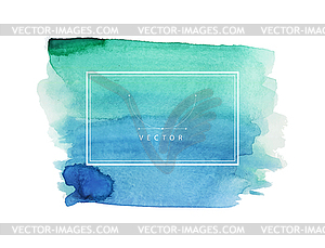 Hand painted watercolor texture - vector image