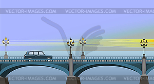 Westminster Bridge - stock vector clipart