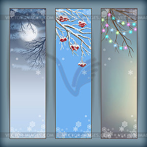 Christmas Banners - vector clipart