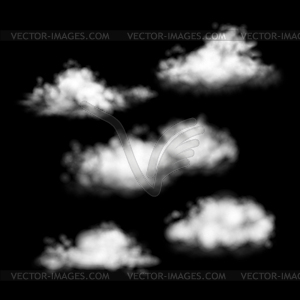 Clouds Set - vector image