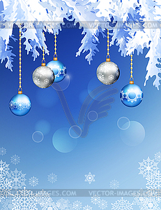 Abstract Christmas Background - vector clipart