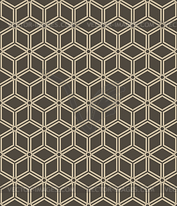 Seamless Geometric Retro Pattern - royalty-free vector image