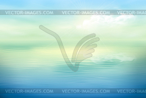 Water Background Calm Clear - vector clip art