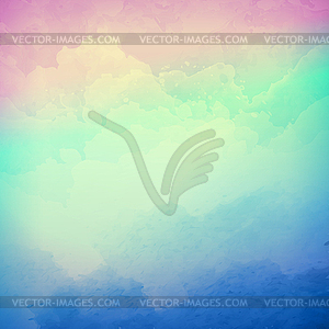 Abstract cloudy sky background - royalty-free vector image