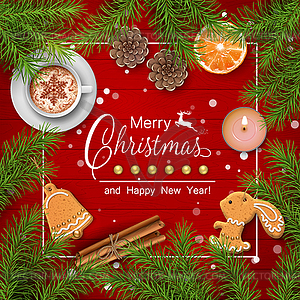 Christmas Background - vector image