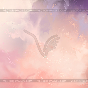 Decorative Watercolor Background - vector image