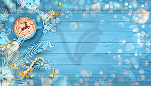 Festive Christmas Background - vector clipart