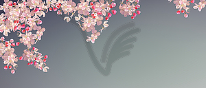 Spring Blossom Background - vector EPS clipart