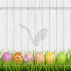 Happy Easter Card - vector clip art