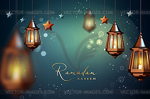 Ramadan Kareem Background - vector image