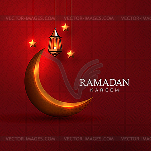 Ramadan Kareem Background - vector image