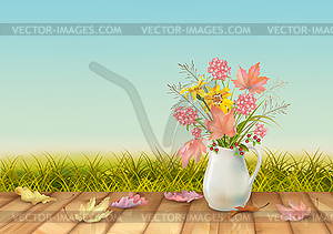 Autumn Background - vector image