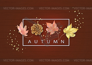 Abstract Autumn Background - vector clipart / vector image