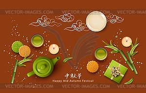 Mid Autumn Festival - vector clip art