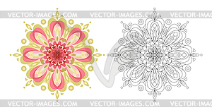 Abstract Circular Pattern - vector image