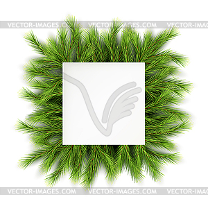 Christmas Frame - vector image