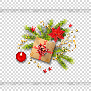 Christmas Festive Ornament - vector EPS clipart