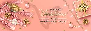 Merry Christmas Background - vector clipart