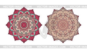 Abstract Circular Pattern - vector clip art