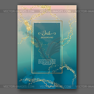 Luxury Flyer Template - vector image