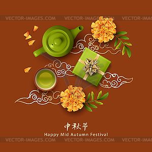 Mid Autumn Festival - vector image