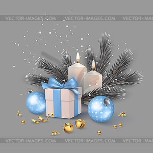 Christmas Decoration Design - vector clipart / vector image