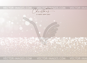 Luxury holiday banner - vector clipart