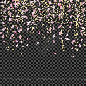 Gold Glitter Background - vector clip art