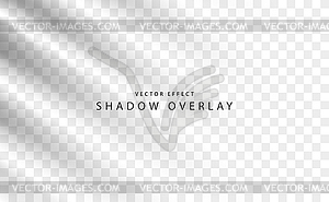 Shadow Overlay Effect - vector clipart