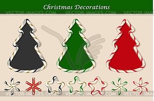 Christmas Candy Lollipop - vector clipart