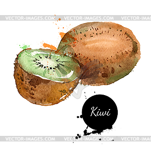 Watercolor painting. illus - vector clipart